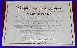 Walt Disney Mickey Mouse Club Mouseketeers Framed Limited Edition Sericel