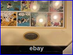 Walt Disney Mickey Mouse Comics Framed Pin Set Minnie Mouse LE/3600 NEW MINT