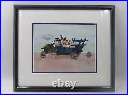 Walt Disney Moving Day Goofy Delivery Framed Sericel Limited Edition