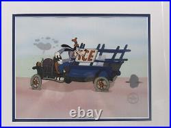 Walt Disney Moving Day Goofy Delivery Framed Sericel Limited Edition