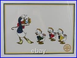Walt Disney Mr. Duck Steps Out Framed Limited Edition Serigraph Cel