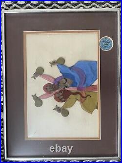 Walt Disney Original Hand painted cel, Limited Edition, Autographed