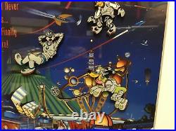 Walt Disney Park, Tomorrowland 4 Astronauts Framed Pin Set numbered 271/1500