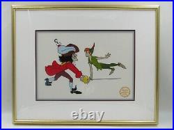 Walt Disney Peter Pan Framed Limited Edition Serigraph Cel