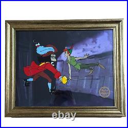 Walt Disney Peter Pan Limited Edition Framed 13x16 Animation Serigraph Display