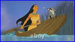 Walt Disney Pocahontas Limited Edition Cel Just Around The River Bend (1995)