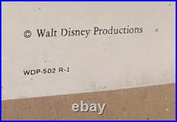 Walt Disney Productions 101 Dalmatians Double Wedding Cell Reproduction Print