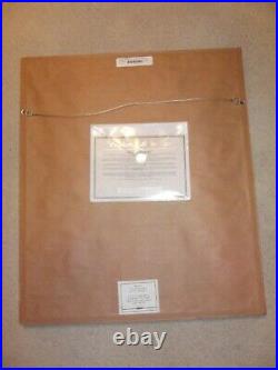 Walt Disney Sericel Mickey's Perfect Swing / w Certificate 24 x 28 Framed