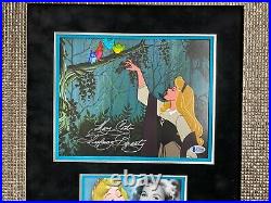 Walt Disney Signed Mary Costa Sleeping Beauty Photo Custom Framed Beckett COA