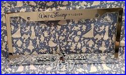 Walt Disney Studios Exclusive Mickey Chrome License Plate Frame Holdernewhtf