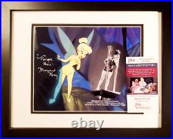 Walt Disney Tinker bell Hand Signed Margaret Kerry double image