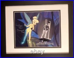 Walt Disney Tinker bell Hand Signed Margaret Kerry double image