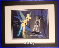 Walt Disney Tinker bell Hand Signed Margaret Kerry double image