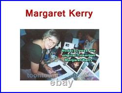 Walt Disney Tinker bell Hand Signed Margaret Kerry double image