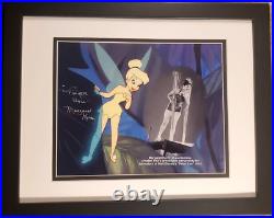 Walt Disney Tinker bell Hand Signed Margaret Kerry double image