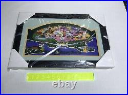 Walt Disney World 1971 Framed Pin Set Garret Webb Artist Open Edition