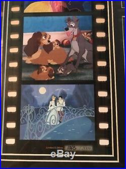 Walt Disney World 1st Day Of Issue Stamped Envelope Plaque Limited Edition Frame