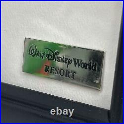 Walt Disney World Disney Monorail Series 12 Pin Set Framed Rare 39/300