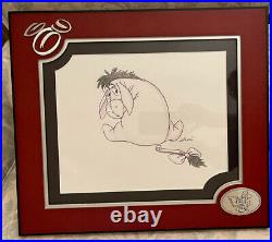 Walt Disney World Eeyore Animator Sketch signed in frame