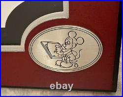 Walt Disney World Eeyore Animator Sketch signed in frame