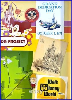 Walt Disney World Florida Project Framed Pin Set & Collage Le 200