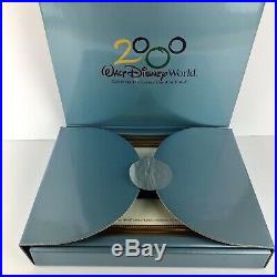 Walt Disney World Framed Millennium 2000 Limited Edition Pin Set Folder Card