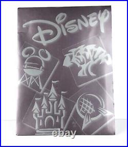 Walt Disney World Framed Millennium 2000 Limited Edition Pin Set Folder Card