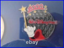 Walt Disney World Pressed Penny Collector Pin Custom Framed Art Piece Year 2000