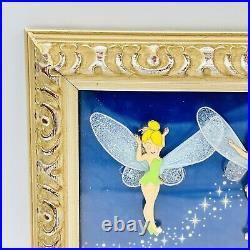 Walt Disney World Report Tinker Bell An Elegant Pixie 3 Pin Framed Set NEW