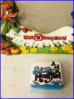 Walt Disney World Splash Mountain Brer Rabbit/Bear/Fox 3D Picture Frame & Pin
