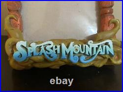 Walt Disney World Splash Mountain Ride Magic Kingdom 3-D Picture Frame 8x10 Rare