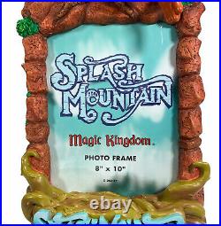 Walt Disney World Splash Mountain Ride Magic Kingdom 3-D Picture Frame- Rare-EUC