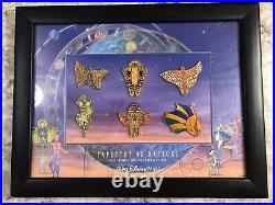 Walt Disney World Tapestry Of Nations 2000 Millennium Celebration Framed Pin Set