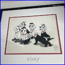 Walt Disney's 101 Dalmatians Puppy Disguise, Sericel, Framed, Le/5000