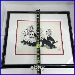 Walt Disney's 101 Dalmatians Puppy Disguise, Sericel, Framed, Le/5000