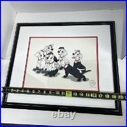 Walt Disney's 101 Dalmatians Puppy Disguise, Sericel, Framed, Le/5000