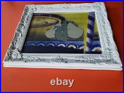 Walt Disney's Dumbo & Timothy Mouse 15x18 Custom Framed Animation Serigraph Cel