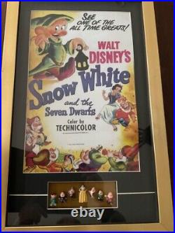 Walt Disney's Snow White & The Seven Dwarfs 15X24 Custom Framed Print Display