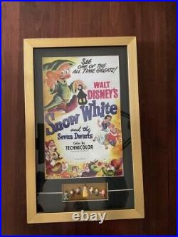 Walt Disney's Snow White & The Seven Dwarfs 15 X 24 Custom Framed Print Display
