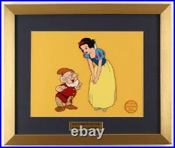 Walt Disney's Snow White & the Seven Dwarfs 16x19 Custom Framed Animation