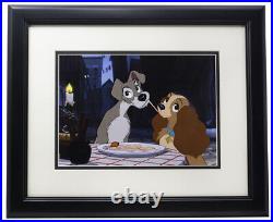 Walt Disney's The Lady And The Tramp Framed 11x14 Photo