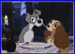 Walt Disney's The Lady And The Tramp Framed 11x14 Photo
