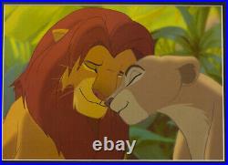 Walt Disney's The Lion King Framed Simba And Nala 11x14 Photo