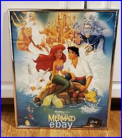 Walt Disney's The Little Mermaid Banned Artwork Framed Movie Poster 81668 OSP