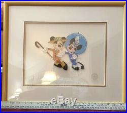 Walt Disney serigraph cell Certified limited edition Framed