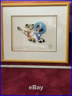 Walt Disney serigraph cell Certified limited edition Framed
