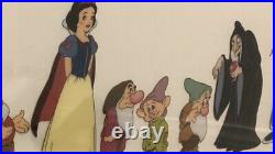 Walt Disneys Snow White And Seven Dwarf, Prince Charming And Witches NO FRAME
