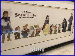 Walt Disneys Snow White And Seven Dwarf, Prince Charming And Witches NO FRAME