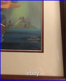 Walt Disneys Tailspin original Cell & Stetch framed