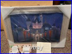 Walts Magic Moment Peter Ellenshaw Framed Giclee 105/150 Disney Artwork 2001